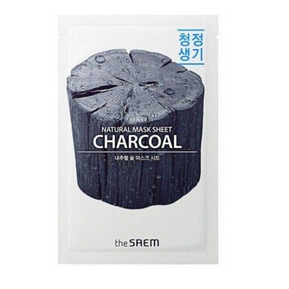 DANDI-BEAUTY-the-saem-natural-mask-sheet-charcoal-essence-25ml