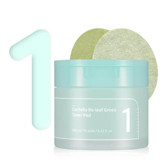 DANDI-BEAUTY-numbuzin-no-1-centella-re-leaf-green-toner-70-pad